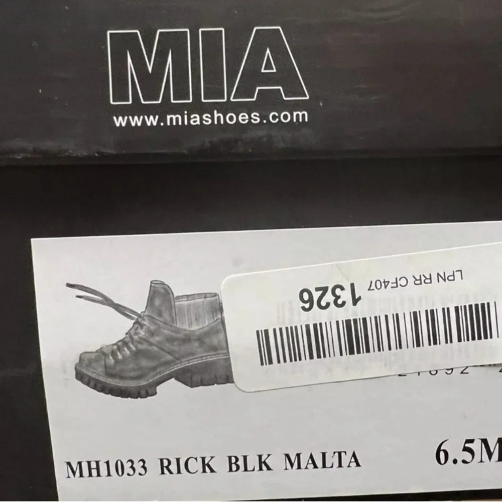 MIA Womens Rick Boot Black Size 6.5 M